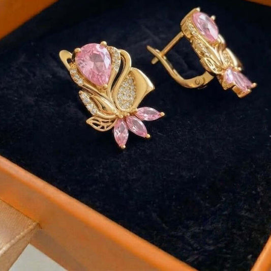 Amorette Rosepetal Earrings