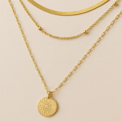 Vintage Golden Plated Necklace